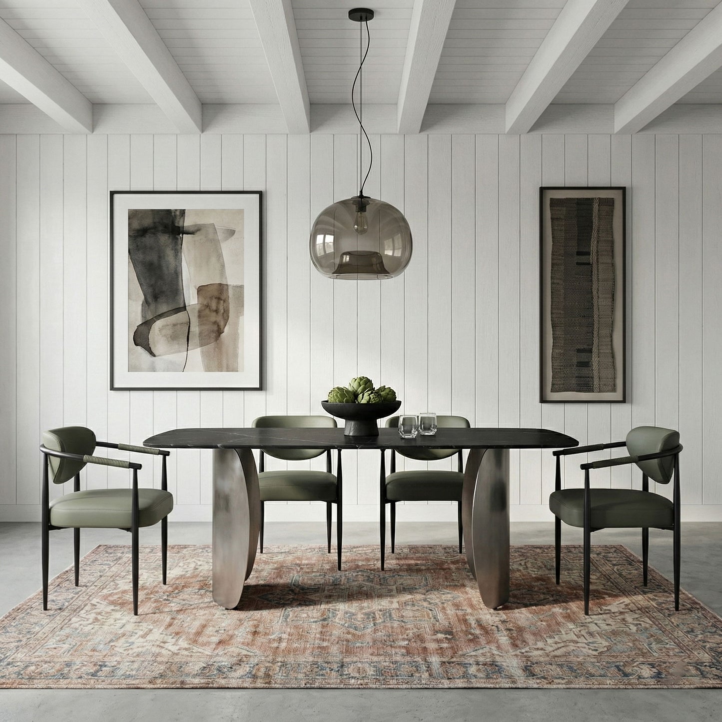 Virella - faux Leather Upholstered Dining Chair (Set of 2) - Black Base