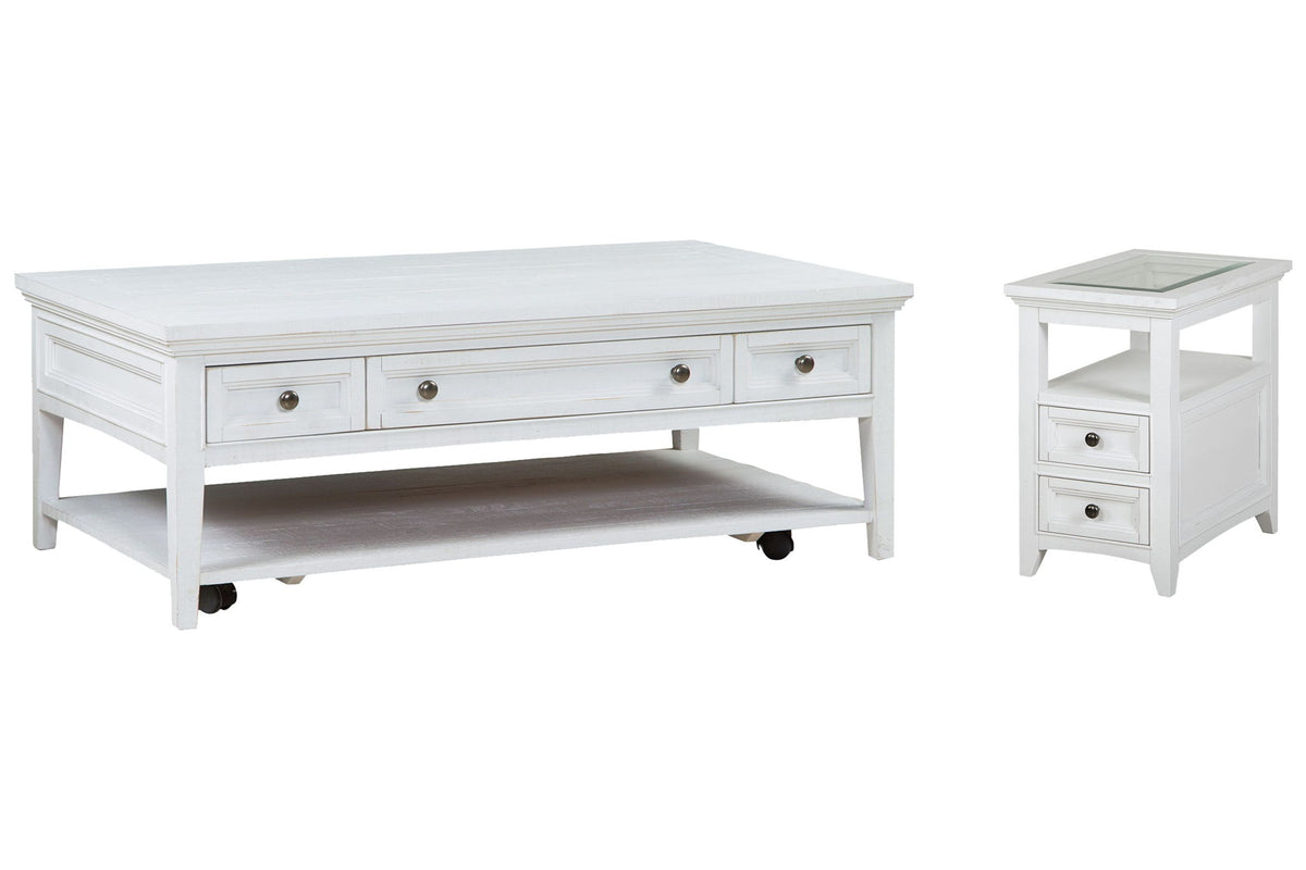 Heron Cove - Rectangular Cocktail Table Set