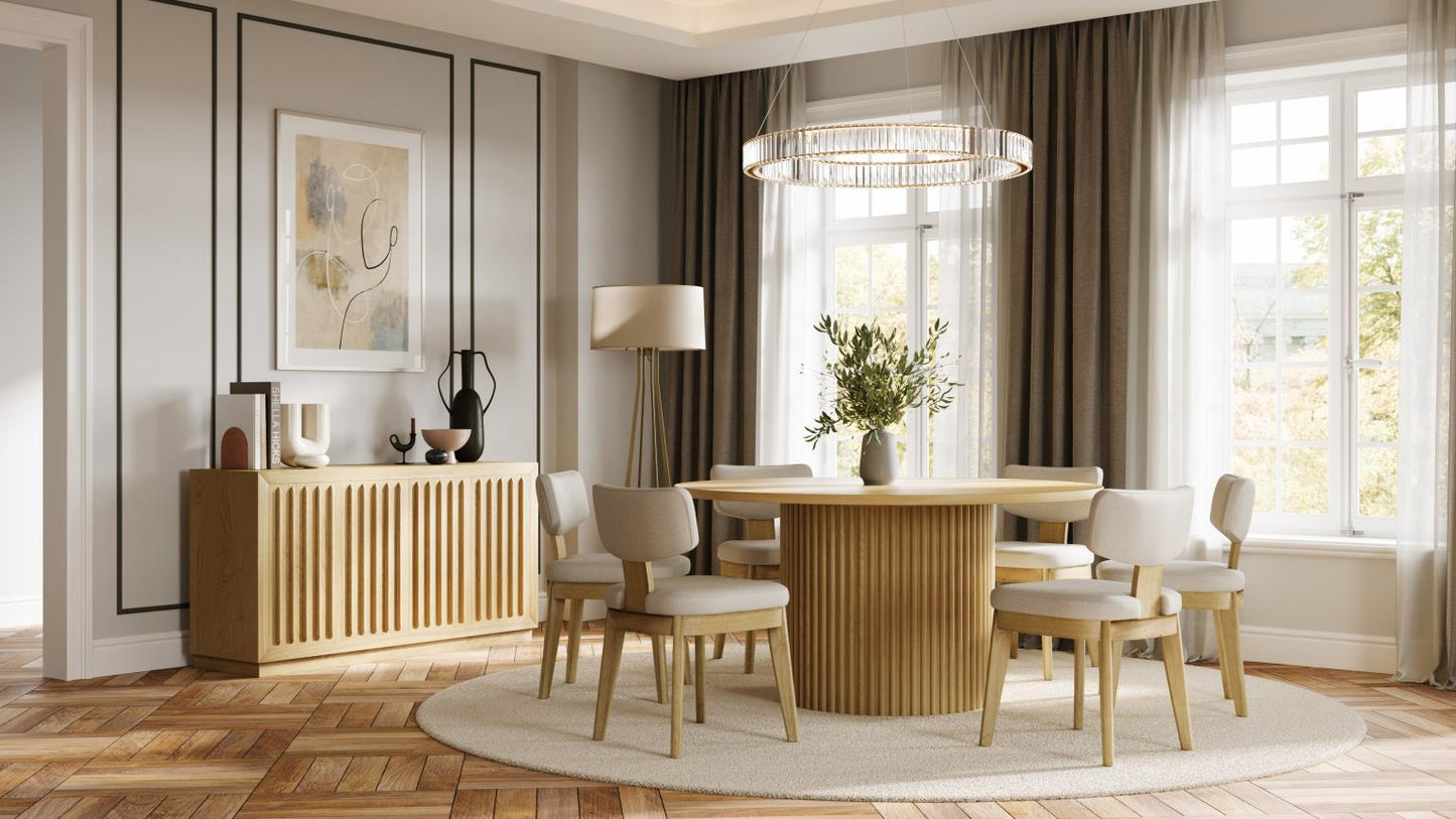 Auden Dining Table W/ Tate Chair