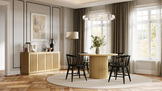 Auden Dining Table W/ Fitz Chair