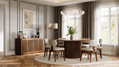 Auden Dining Table W/ Tate Chair