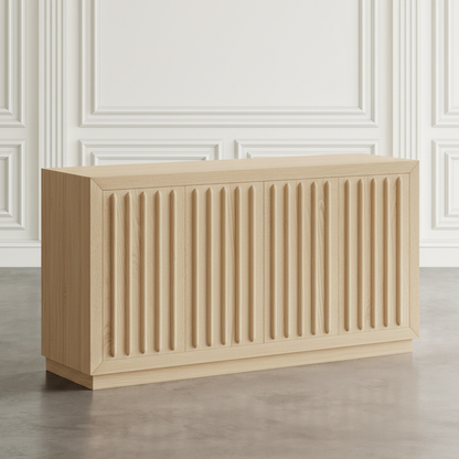 Cabinet with fluted door sideboard
