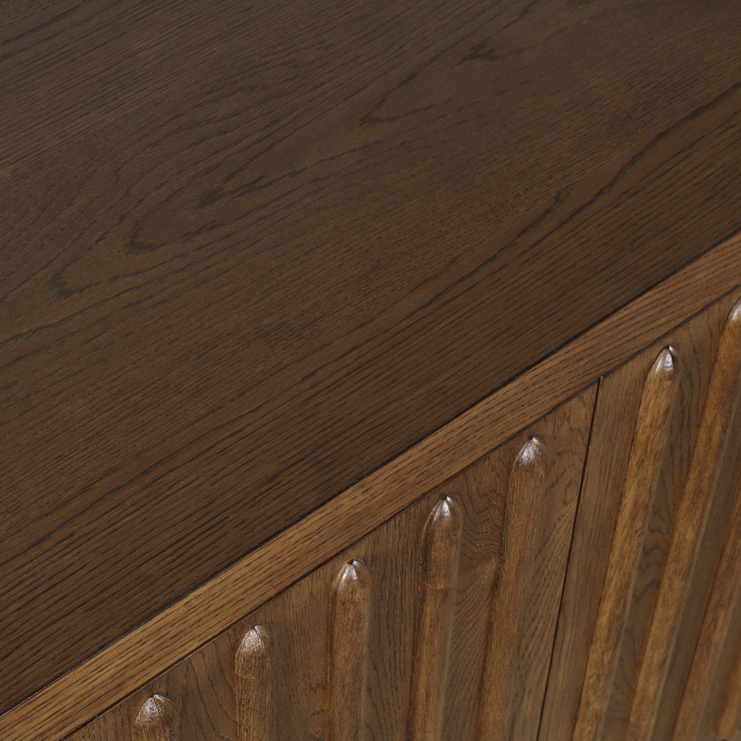 Cabinet with fluted door sideboard