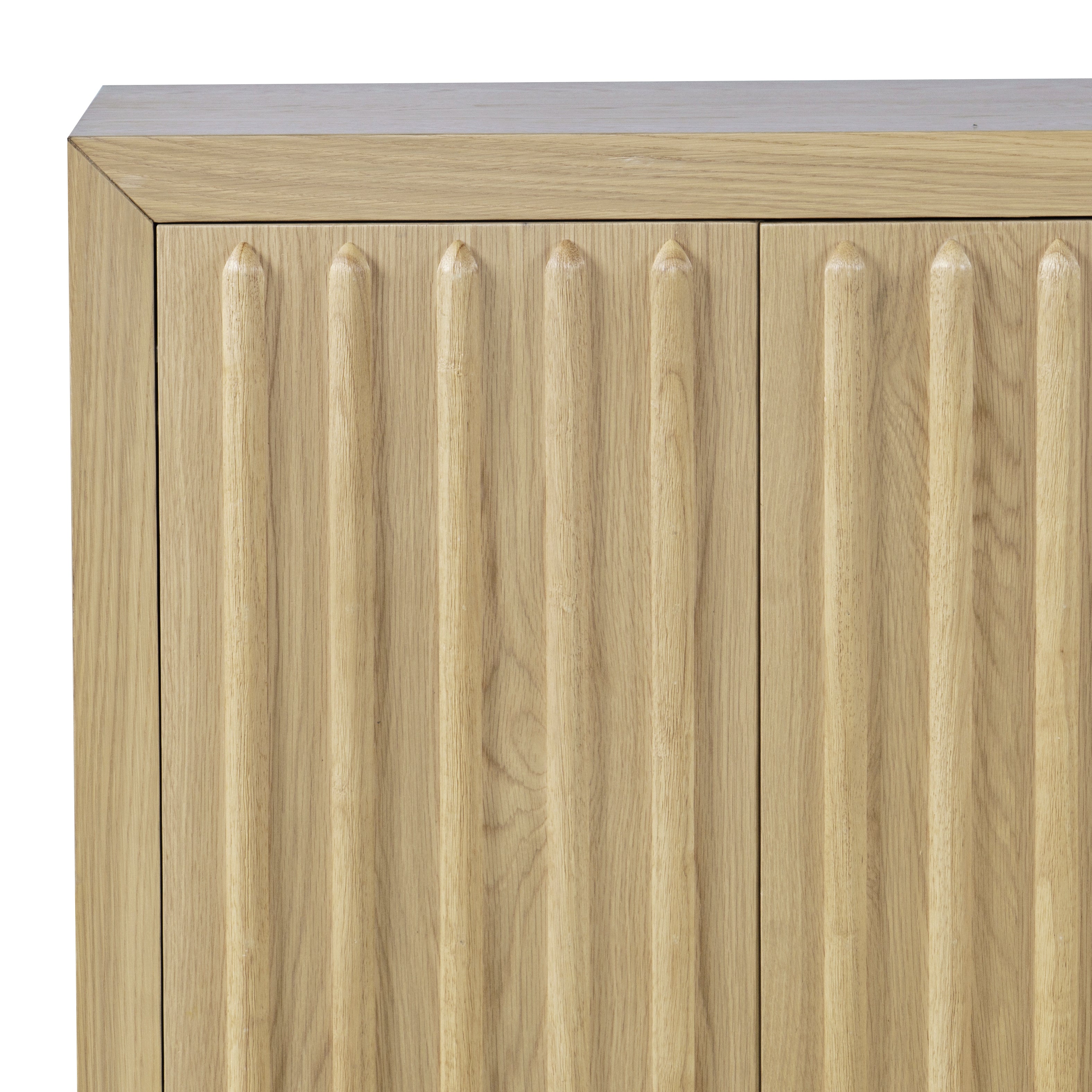 Cabinet with fluted door sideboard