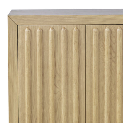 Cabinet with fluted door sideboard