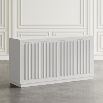 Cabinet with fluted door sideboard