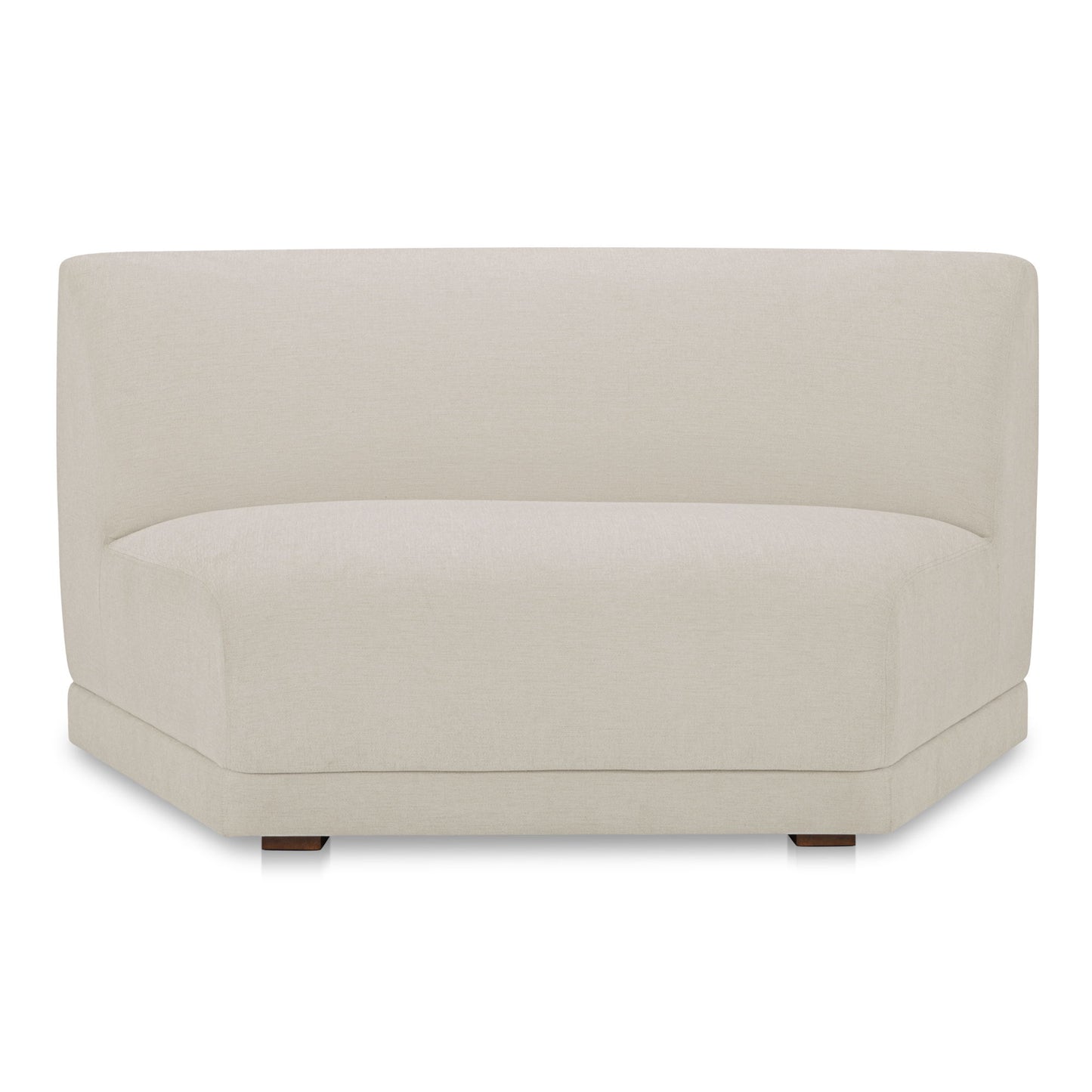Fraser - Wedge Slipper Chair - Off White