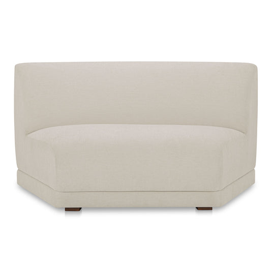 Fraser - Wedge Slipper Chair - Off White