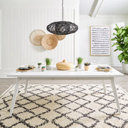 Capeside Cottage - Rectangular Leg Table - White
