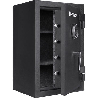 2.02 Cubic Ft Biometric Keypad Fire Resistant Safe - Black