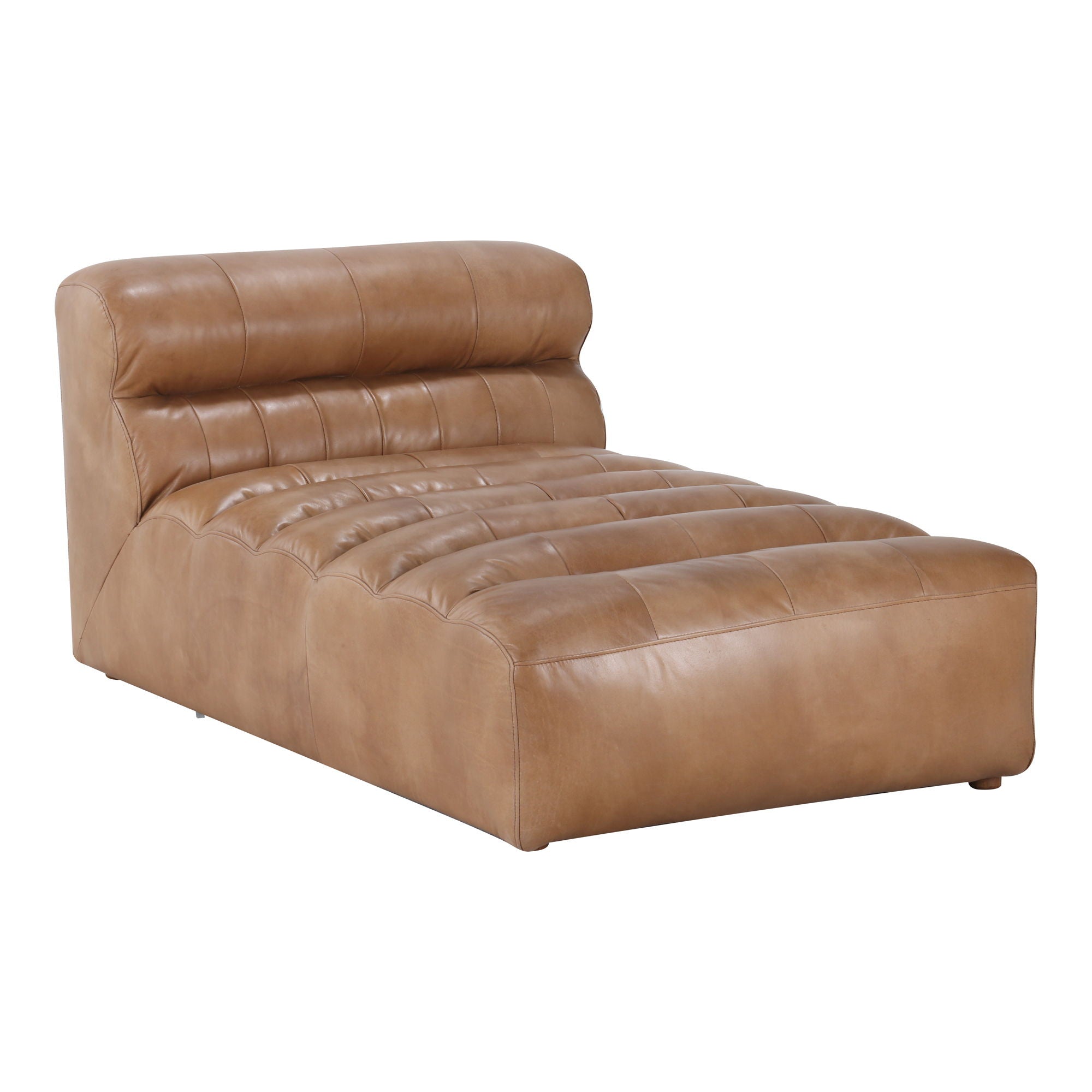Ramsay Leather Chaise - Thumbnail 2