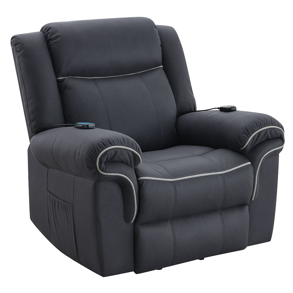 Pacay Power Recliner With Lift, Heating & Massage - Thumbnail 2