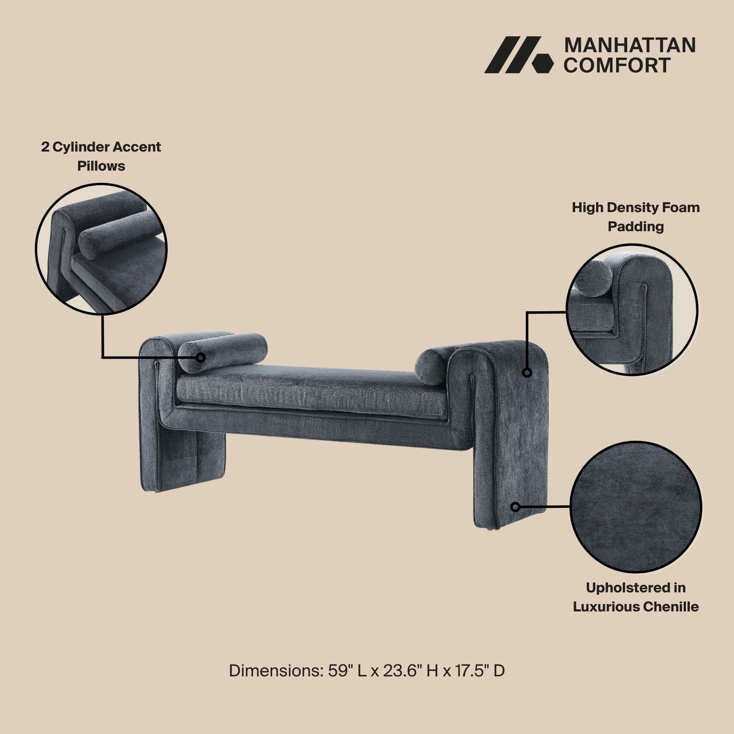Concord - Accent Bench
