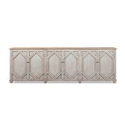 Colette - 6 Door Cabinet Sideboard - Brown