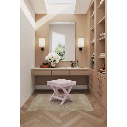 Abigail - Accent Bench With Piped Cushion