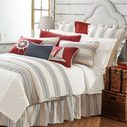 Prescott - King Duvet Cover Set (Set of 3) - Navy
