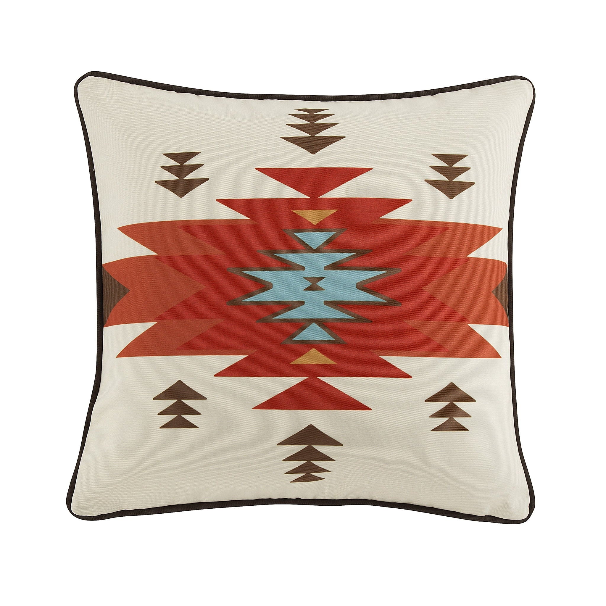 Del Sol - Indoor/Outdoor Pillow - Red