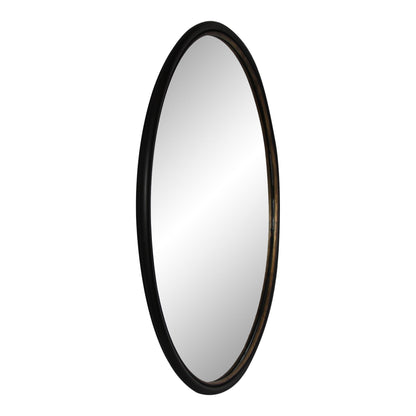 Sax - Round Mirror - Black