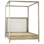 Juliette - Queen Bed - Natural Warm Wash And Off White