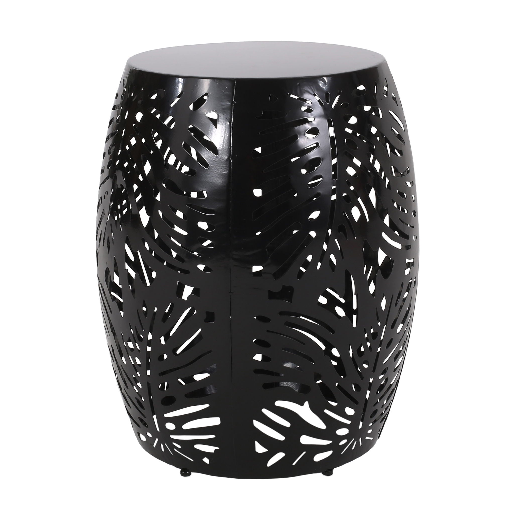 Modern Design Metal End Table, Large