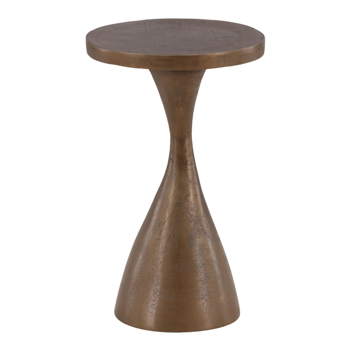 Nara - Side Table - Antique Brass