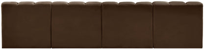 Arc - Velvet 4 Seats Modular Sofa