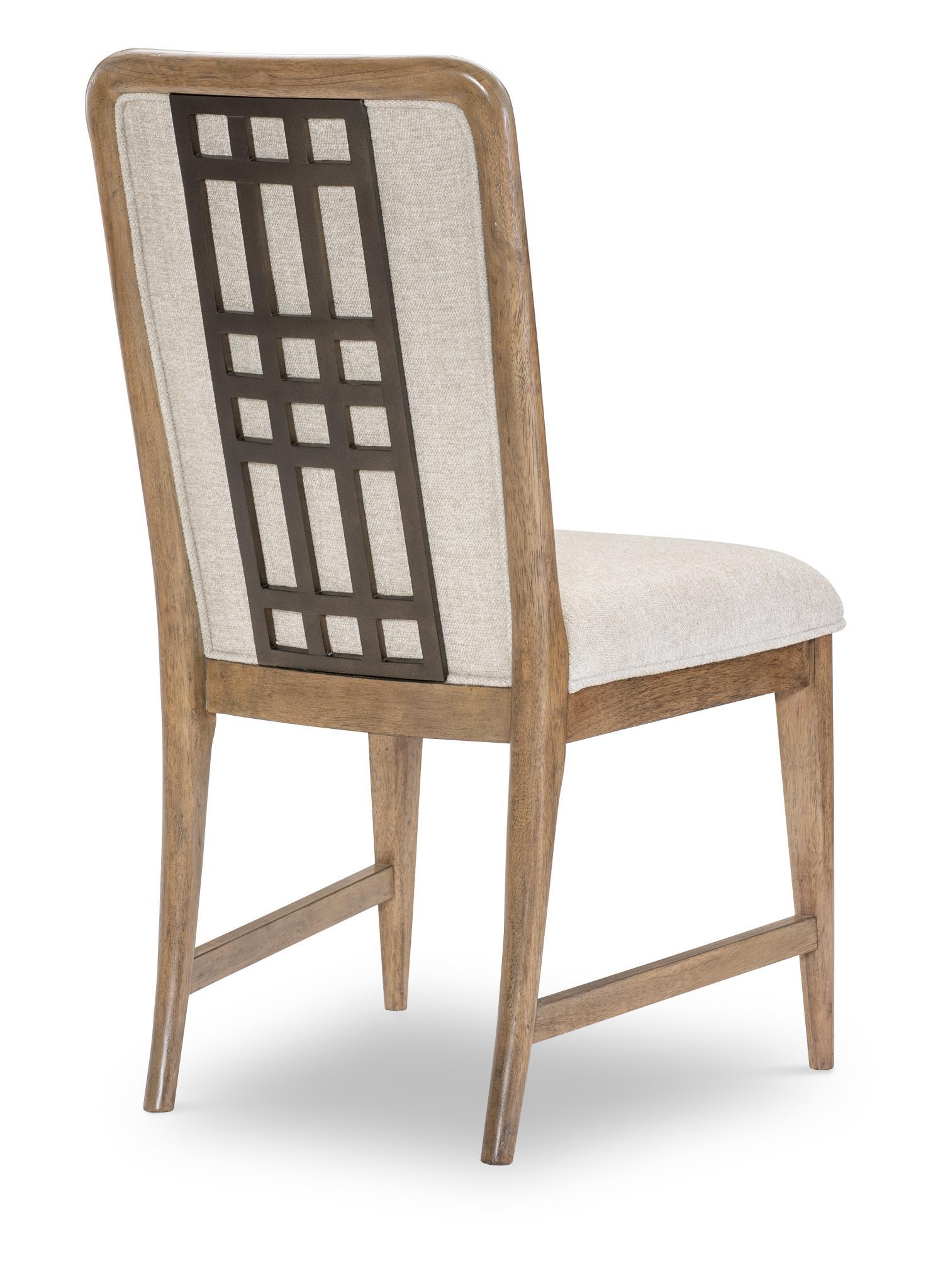 Beacon Hill - Upholstered Back Side Chair (Set of 2) - Dusted Barley
