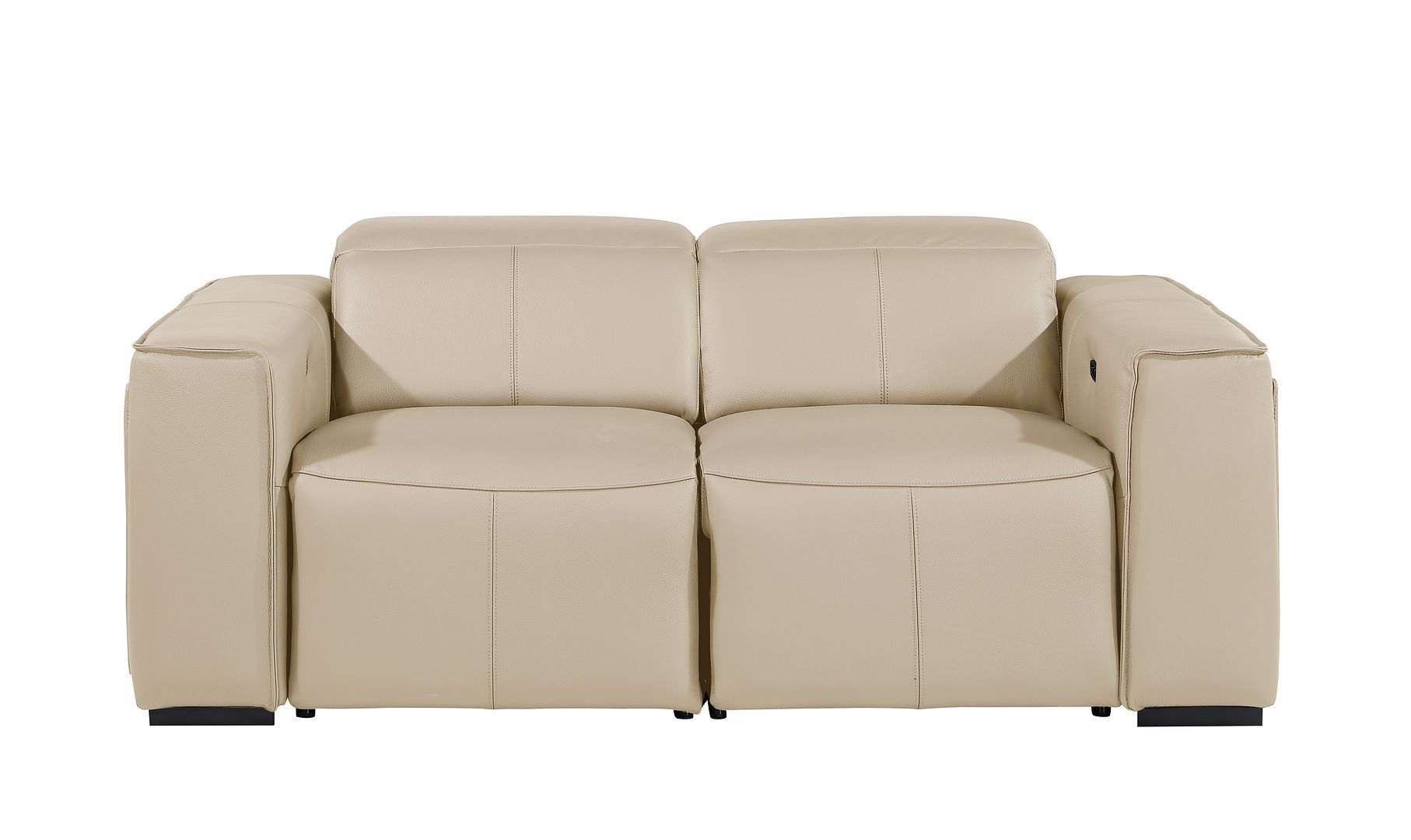 1224 - 2-Piece Modular Power Reclining Loveseat In With 2 Power Recliners & Power Headrests