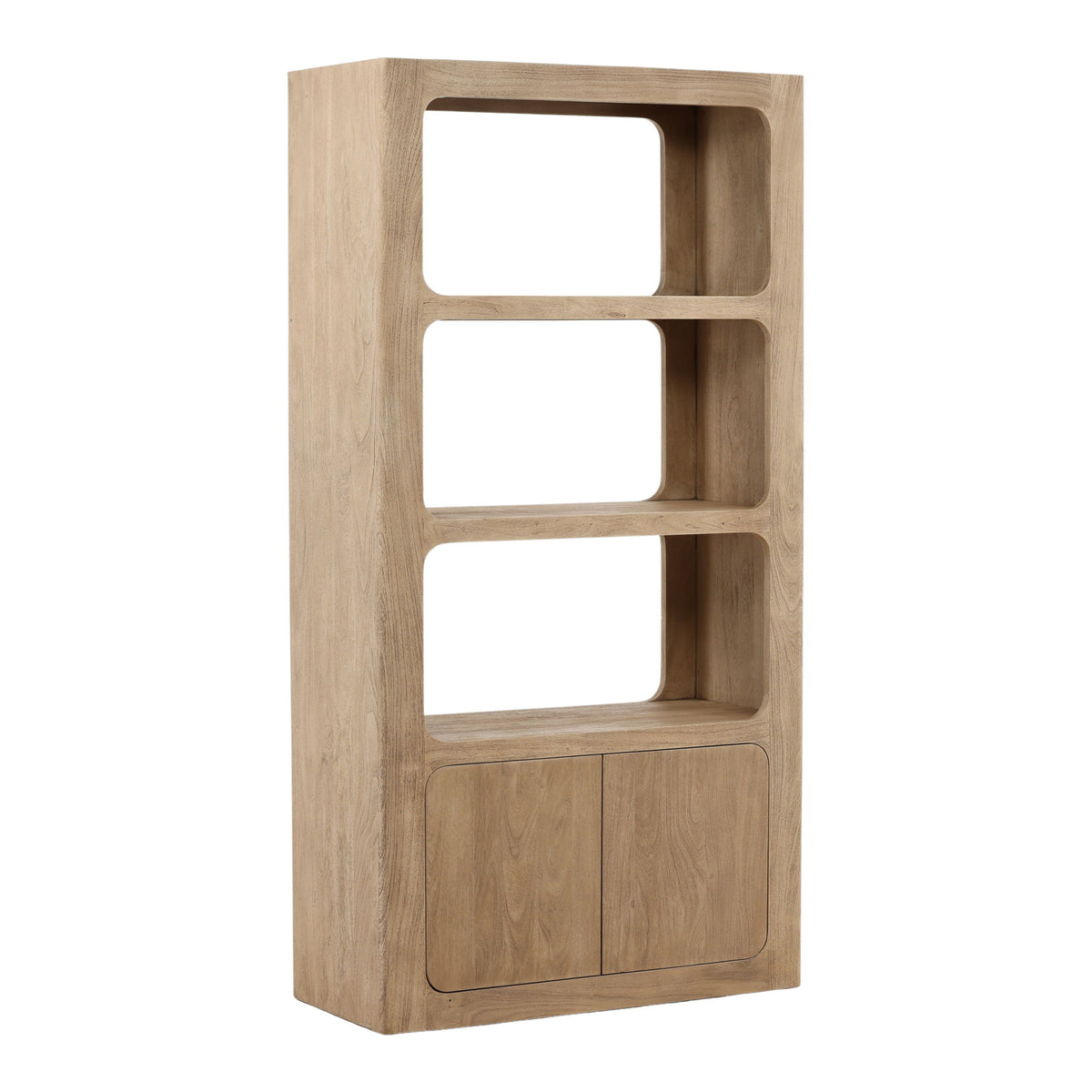 Leandra - Bookcase - Weathered Natural