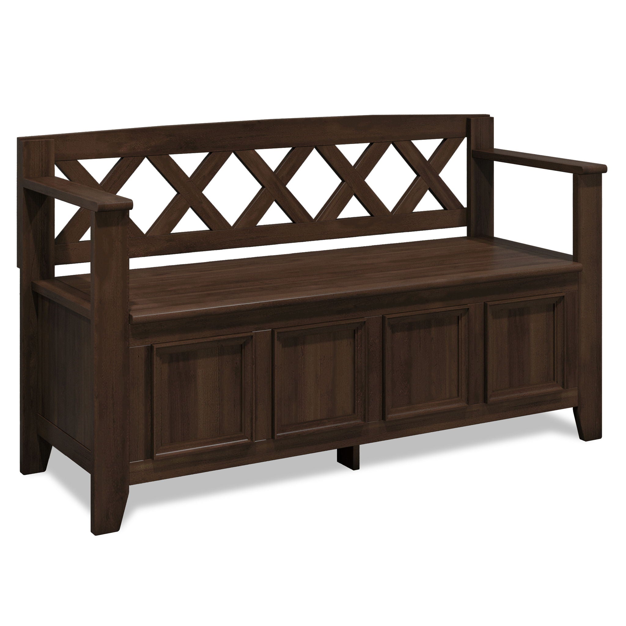 Amherst - Compact Entryway Storage Bench