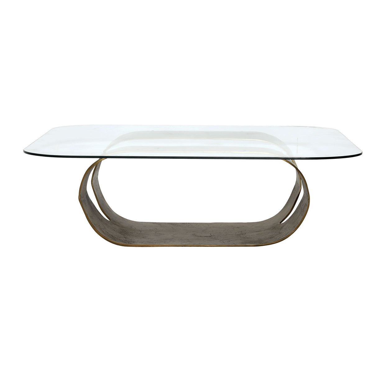Livianna - Coffee Table - Antique Brass