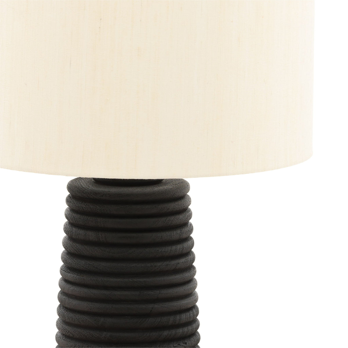 Khan - Table Lamp - Black And Natural