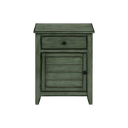 Accent Nightstand, Storage Drawer, Transitional