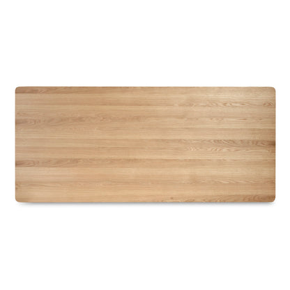 Round Off - Small Oak Dining Table - Light Brown