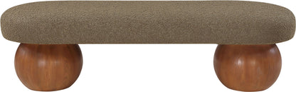 Bowie - Bench - Dark Brown Legs