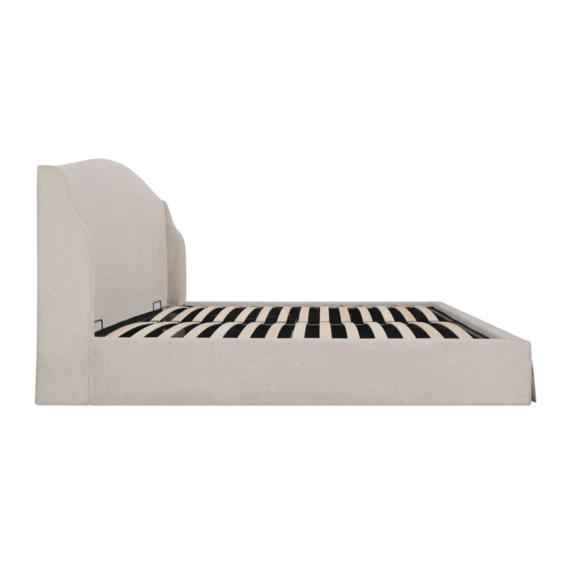 Weston - Queen Storage Bed - Cream