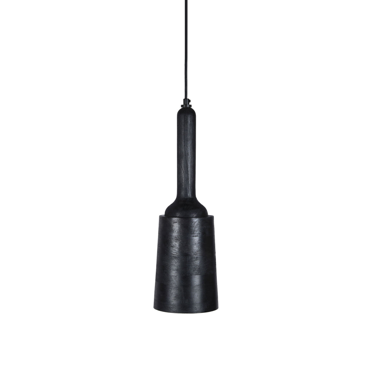 Irma - Pendant - Black Burnt And Antique Zinc
