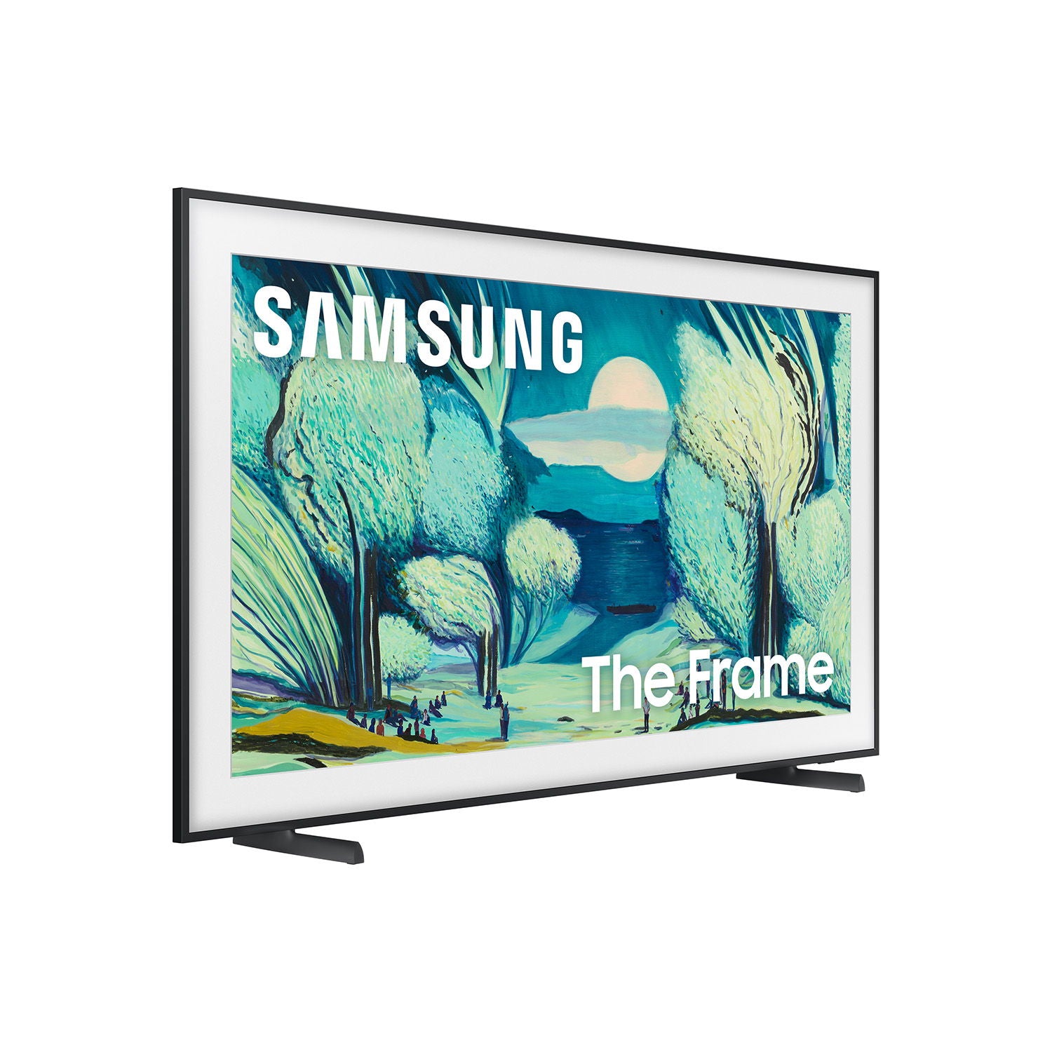 Samsung - 55" The Frame QLED 4K Smart TV - Black