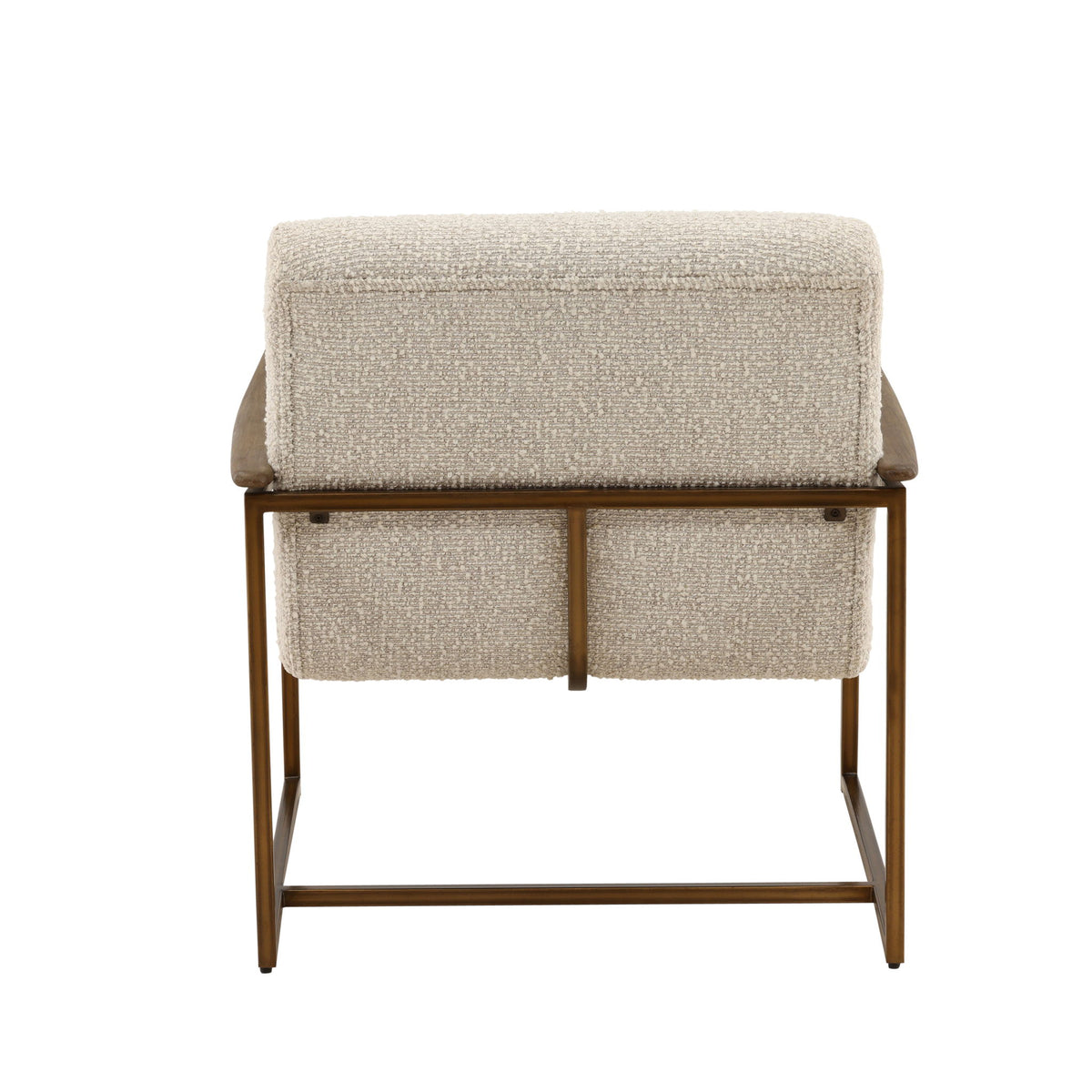 Rue - Occasional Chair - Barley Cream And Brown