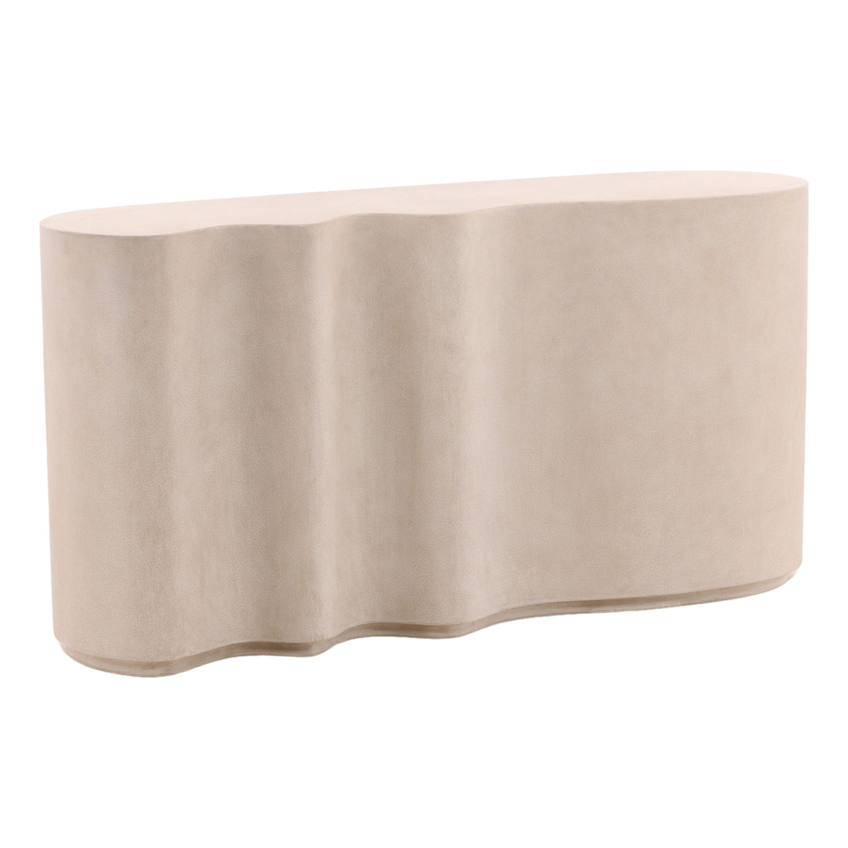 Xyra - Outdoor Console Table - Light Gray