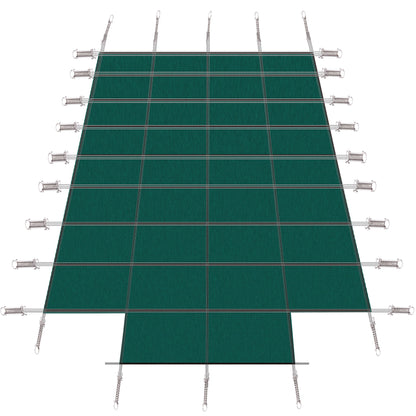 20 X 40 Ft High Strength Pool Safety Cover For Rectangular Inground Winter Swimming Pools