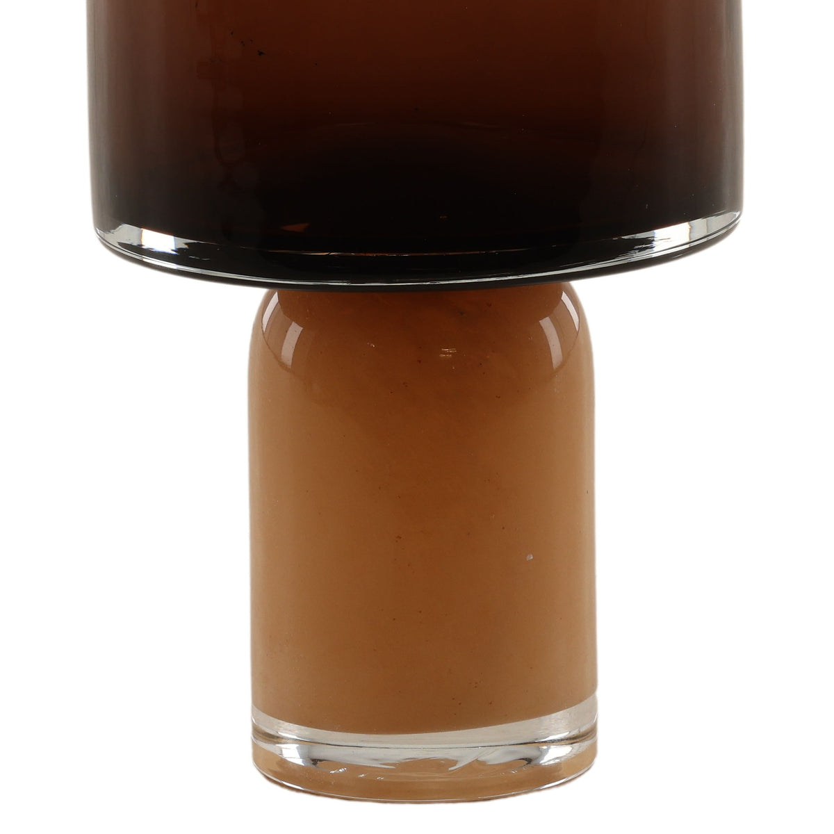Farnley - Vase - Brown And Amber
