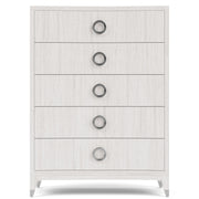 Hepburn - 5 Drawer Chest - White