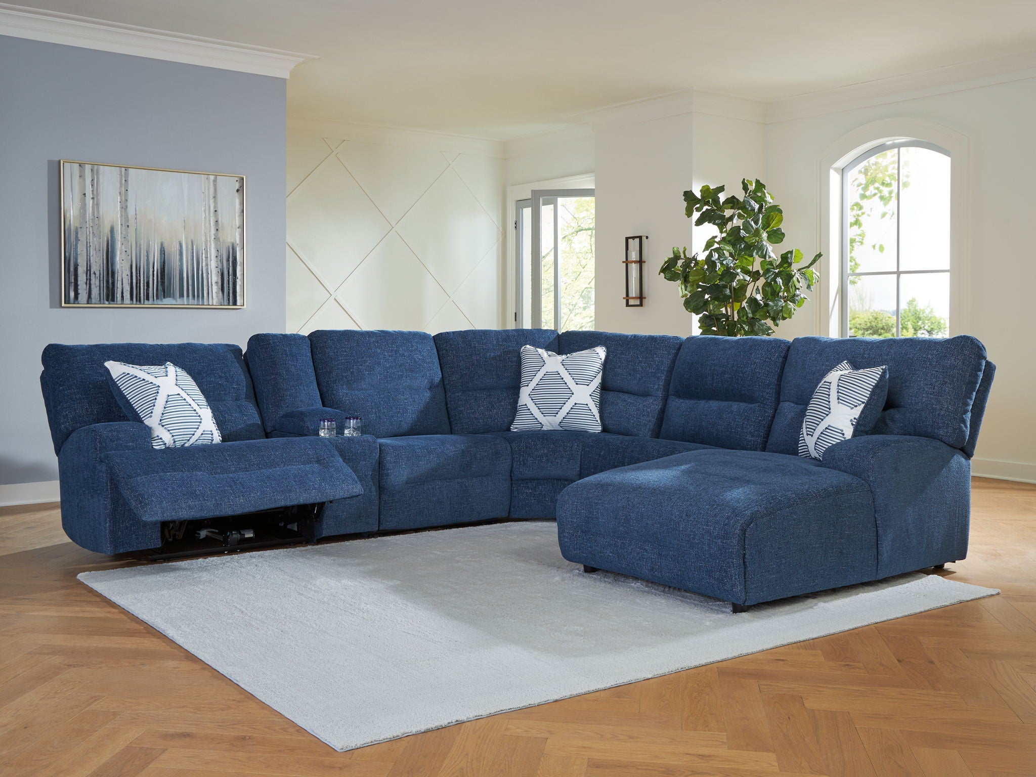 Acklen Place 5-Piece Power Reclining Sectional - Thumbnail 2