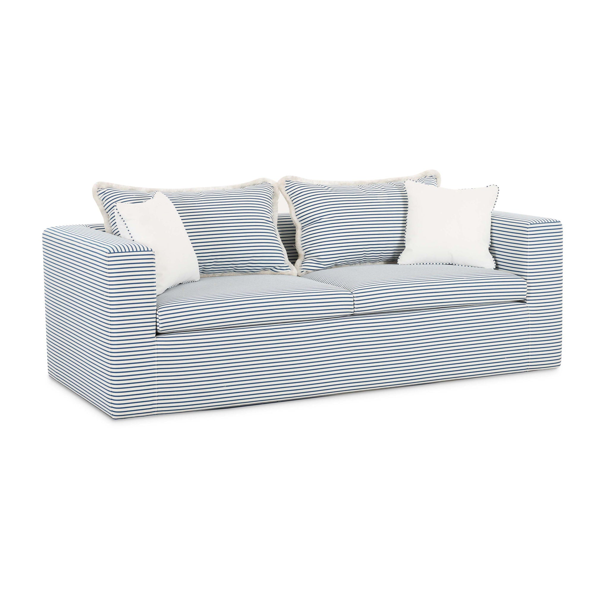 Salty Indoor / Outdoor Striped Sofa - Thumbnail 3