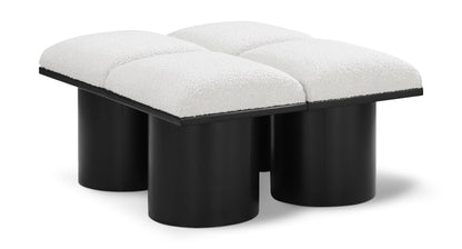 Pavilion - 4 Piece Modular Bench With Black Base