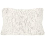 Chess Knit - Dutch Euro Pillow - Natural