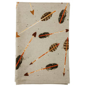 Arrow - Tossed Arrow Southwestern Tea Towel Set (Set of 5) - Tan
