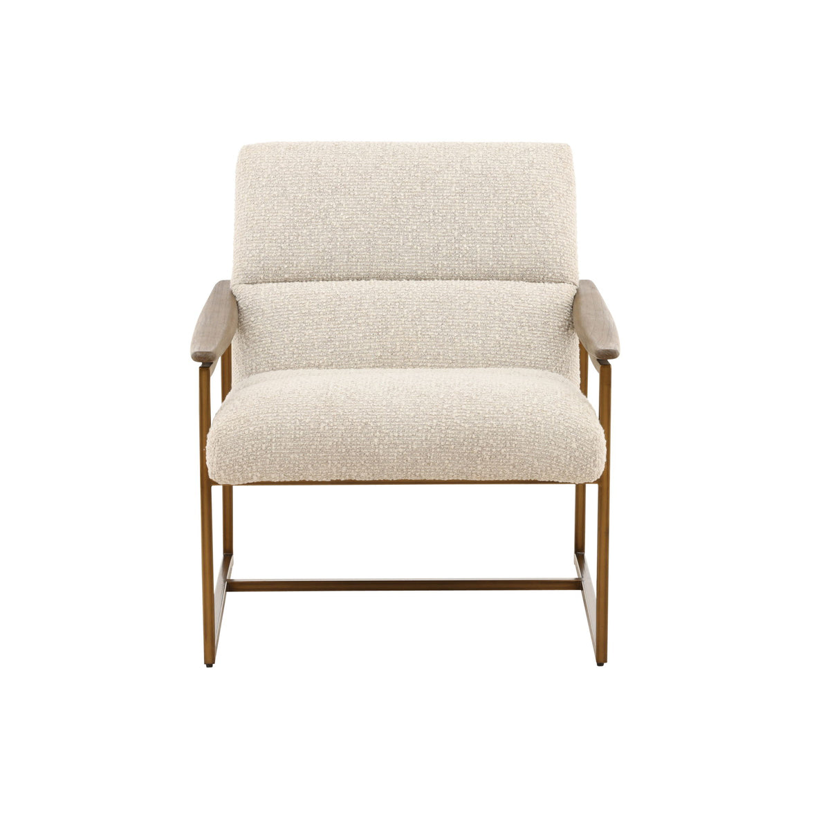 Rue - Occasional Chair - Barley Cream And Brown