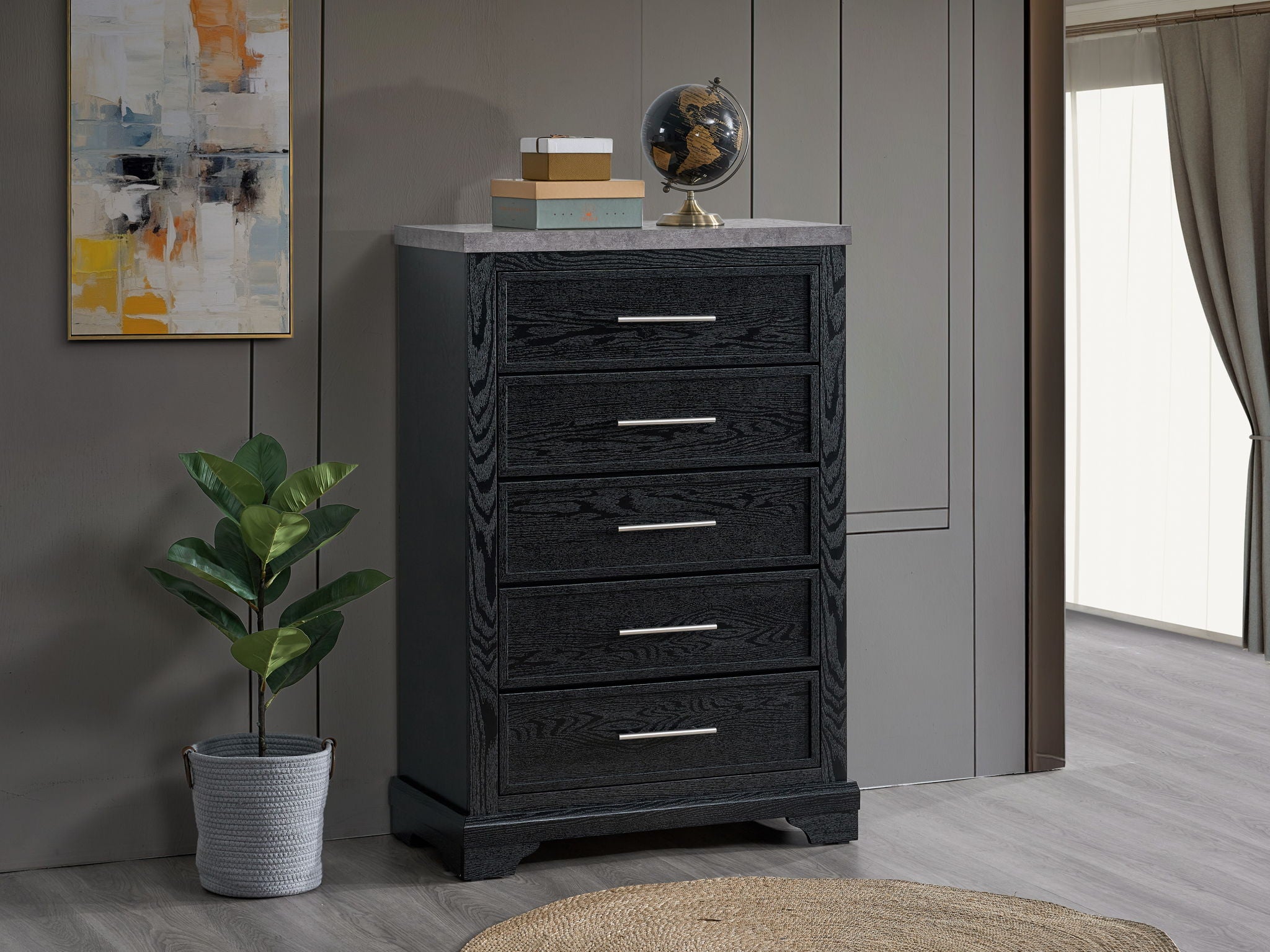 Grande - Chest - Black